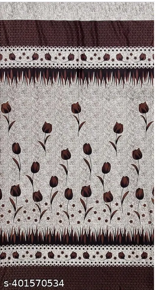 Rose Panal Door Curtains 7feet (pack of 2)