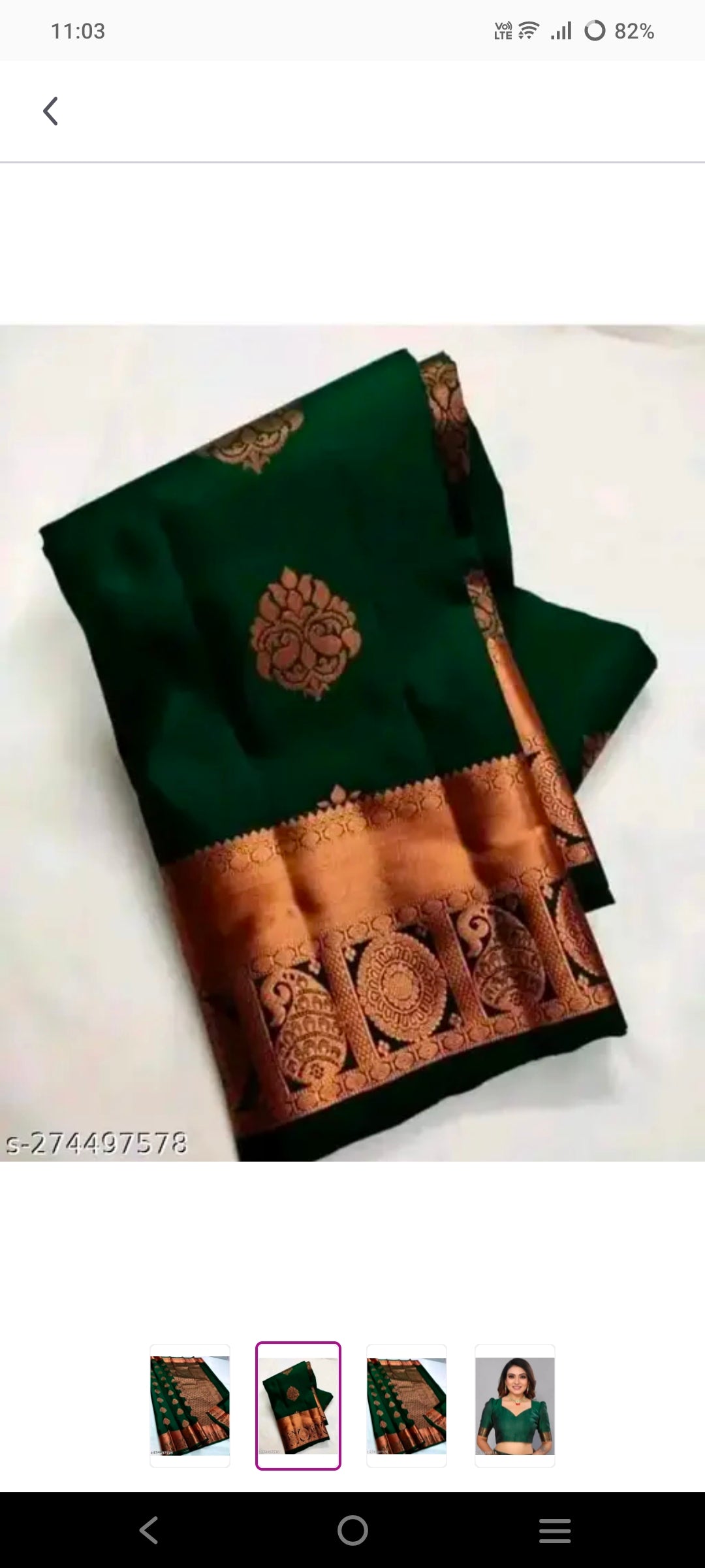 Traditional party ware banarasi sree