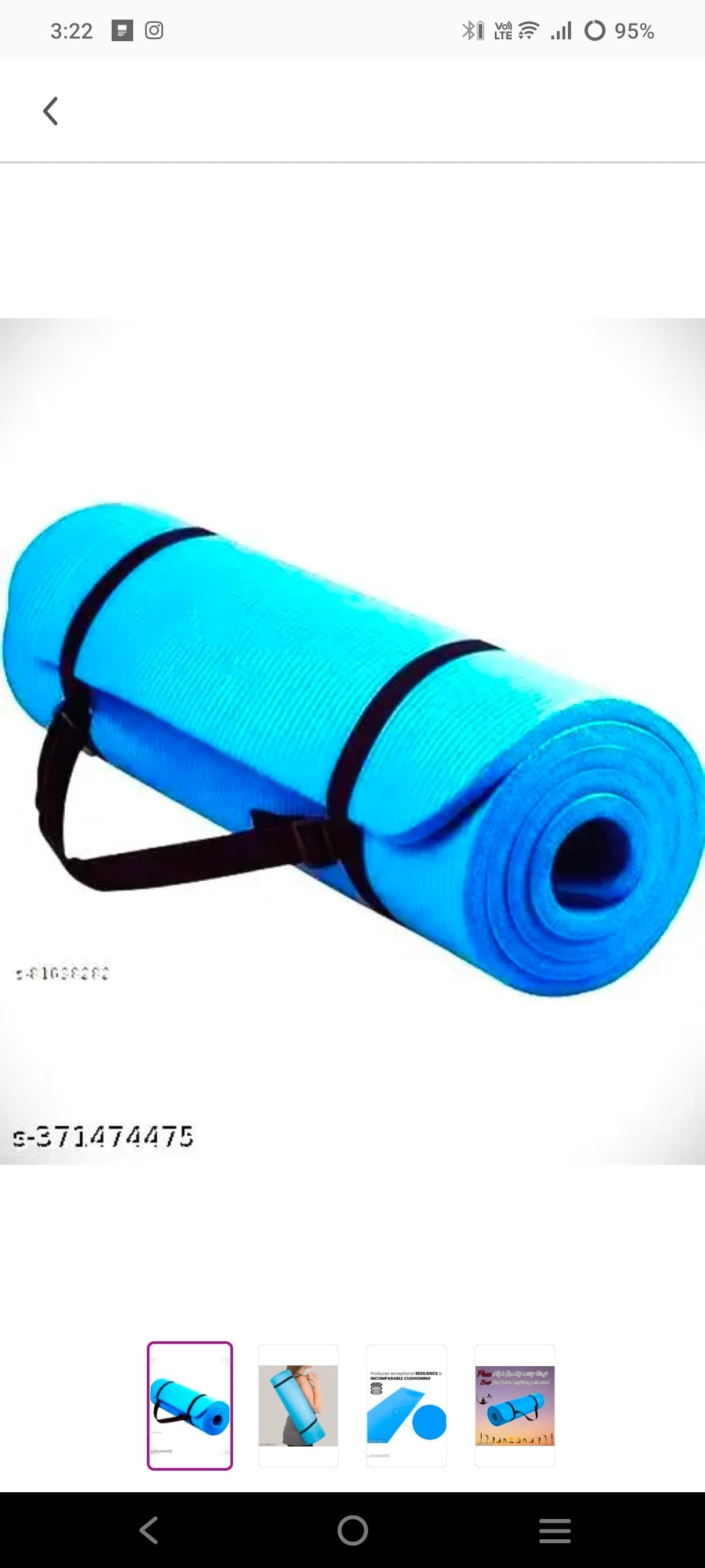 Yoga mat environment friendly way to carry