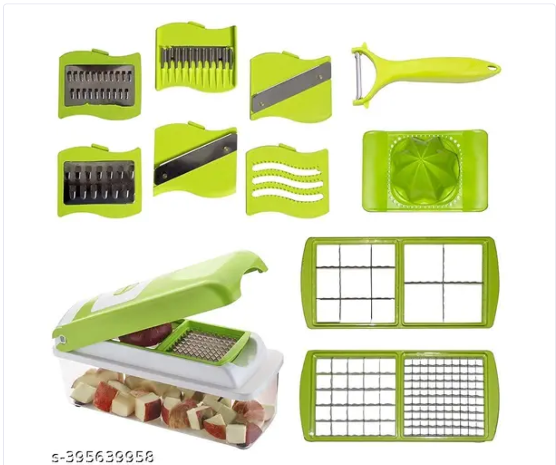 13-in-1 Multipurpose Kitchen Chopper & Slicer