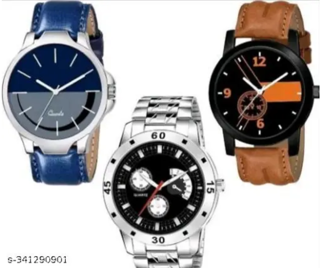 Mens watch combo ( pack of 3 watches )